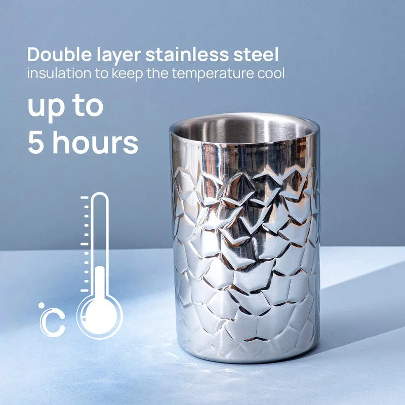 Hammered Stainless Steel - 750 mL media 4