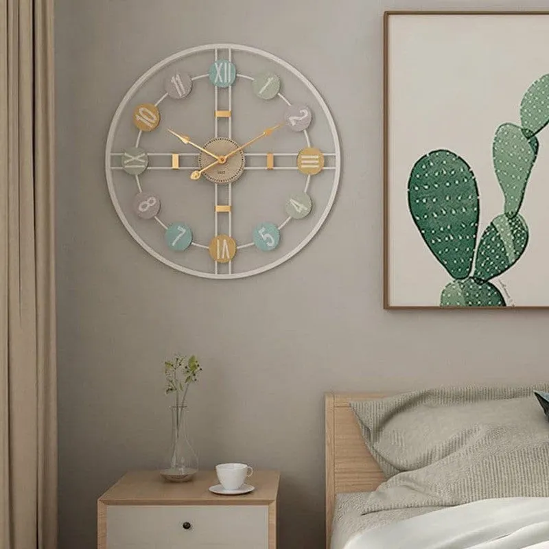 Chrono Silent Wall Clock - White media 3
