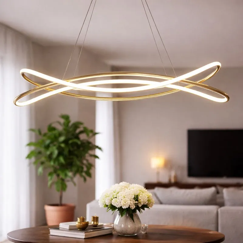 Orbit Sculptural LED Acrylic Ceiling Lamp media 6