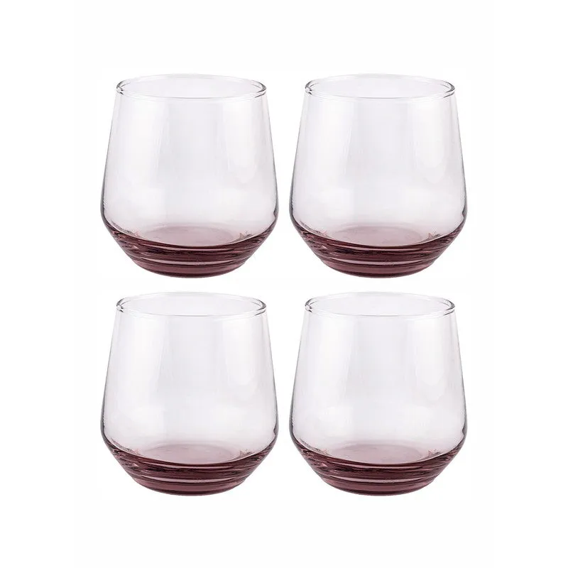 Glass Scotch Glasses (360 mL Each) - Set Of Four media 4