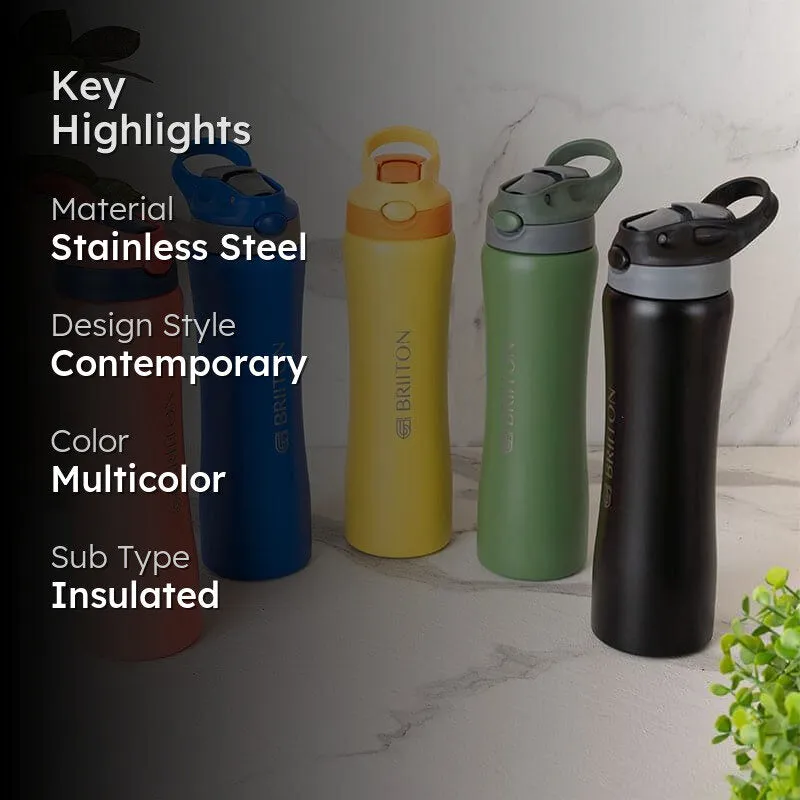 Handy Quench Hot & Cold Thermos Water Bottle (750 mL Each) - Set Of Five media 2