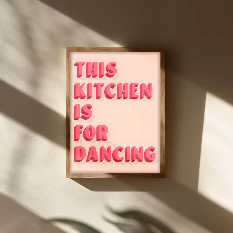 DancingKitchen Archival Canvas Wall Art - Brown media 3