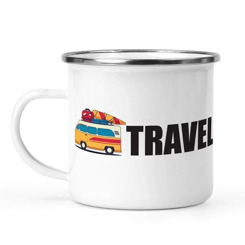 Wanderlust Stainless Steel Coffee Mug (330 mL) media 3