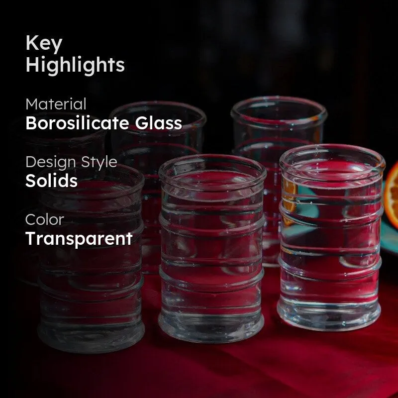 Amber Flame Old Fashioned Drinking Glass(330 mL) - Set Of Six media 2