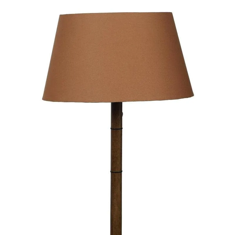Rosa Miosa Floor Lamp With Shelf - Rust media 4