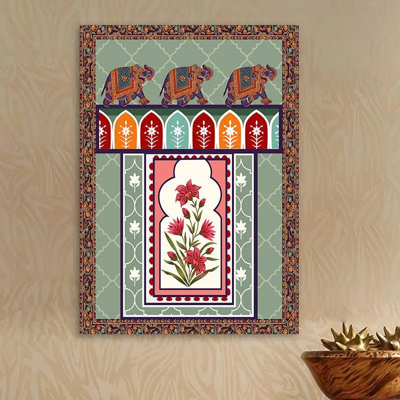 Smarana Canvas Traditional Wall Art media 2