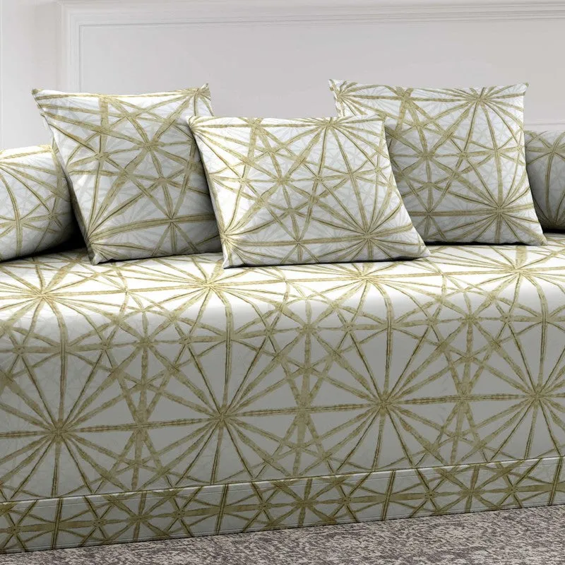 Florvia Printed Diwan Set - Six Piece Set media 4