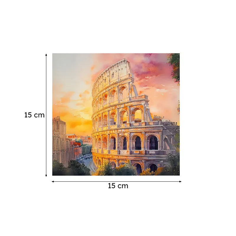 Colosseum Sunset Showpiece media 7
