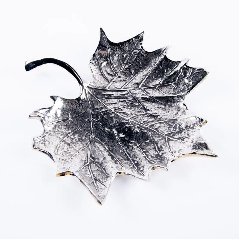 Maple Foliage Aluminum Platter media 3