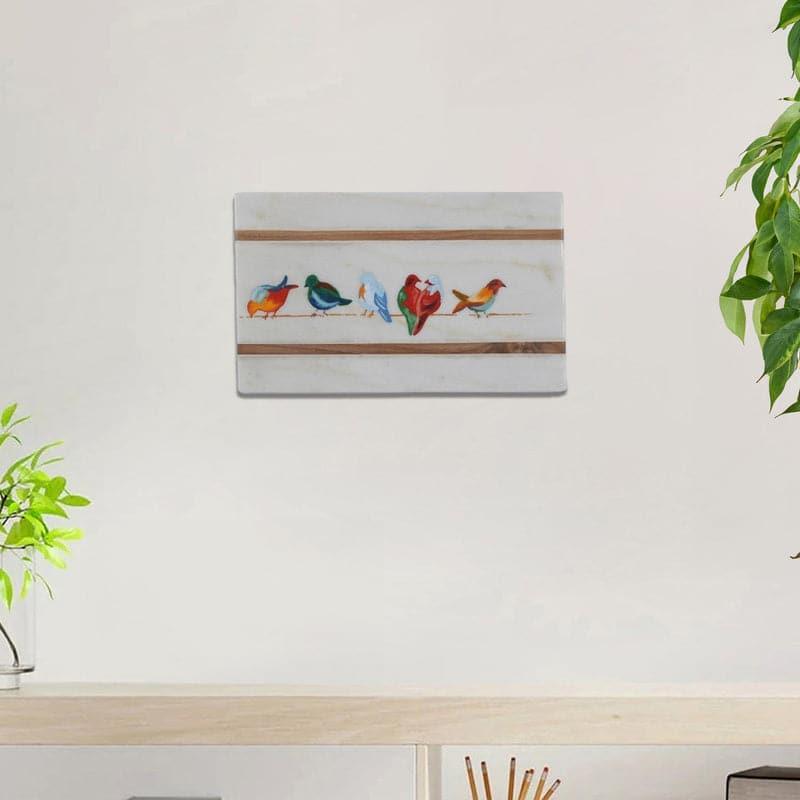 Chirpy Play Hand Painted Marble Wall Accent