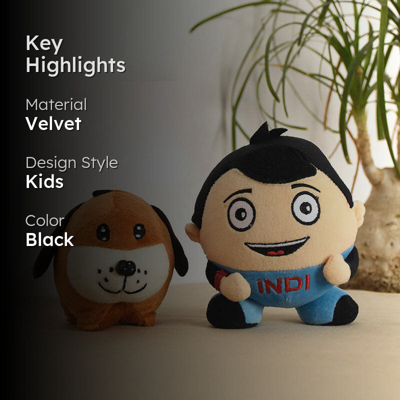 Paltu Velour Kids Soft Toy - Set Of Two media 2