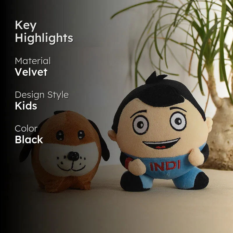 Paltu Velour Kids Soft Toy - Set Of Two media 2