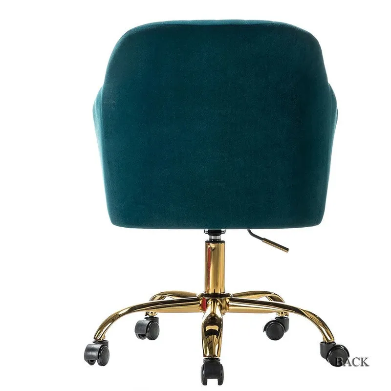 Seaton Metal Office Chair - Blue media 5