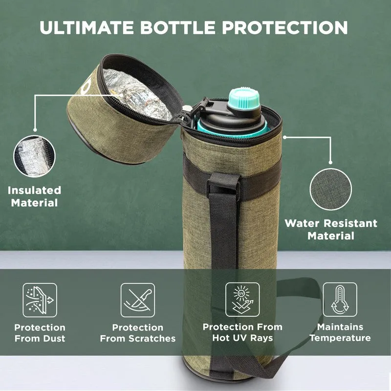 Wraps Bottle Cover (Green) - 1500 ML media 6