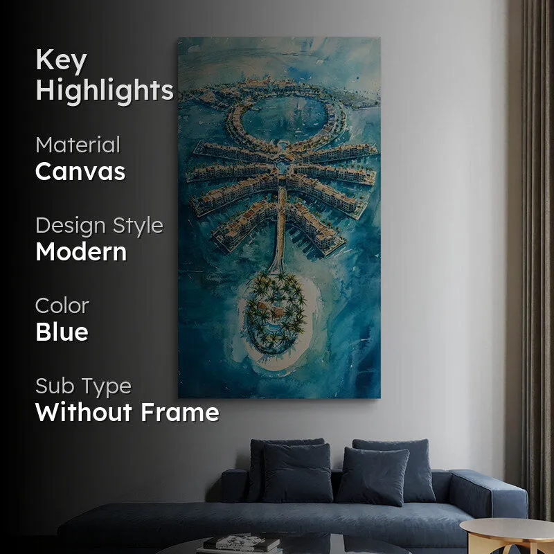 Azure Visions Wall Painting media 2