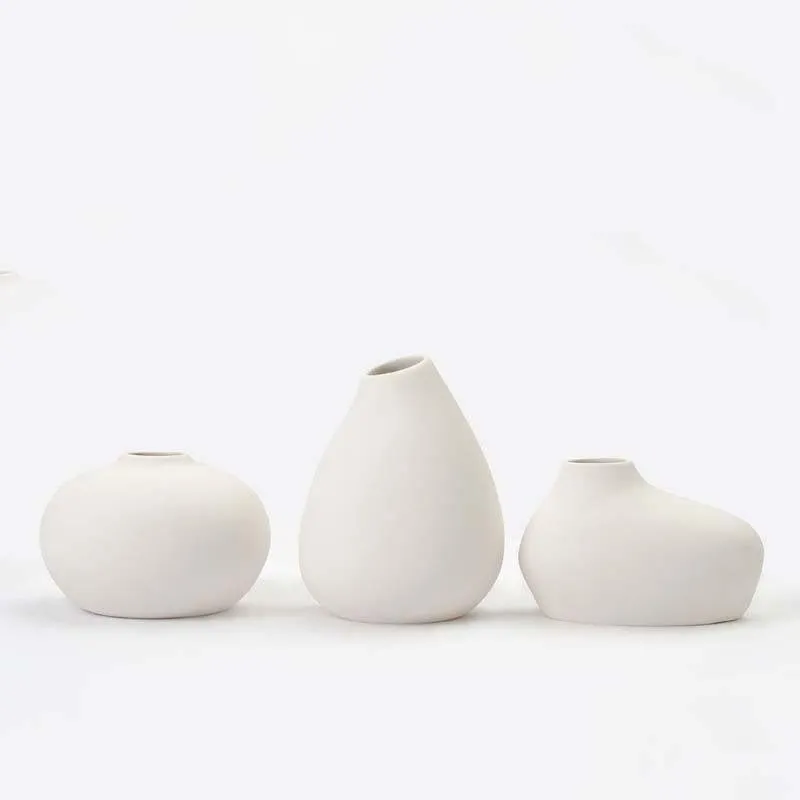 Esoteric Vases (White) - Set of Three media 7
