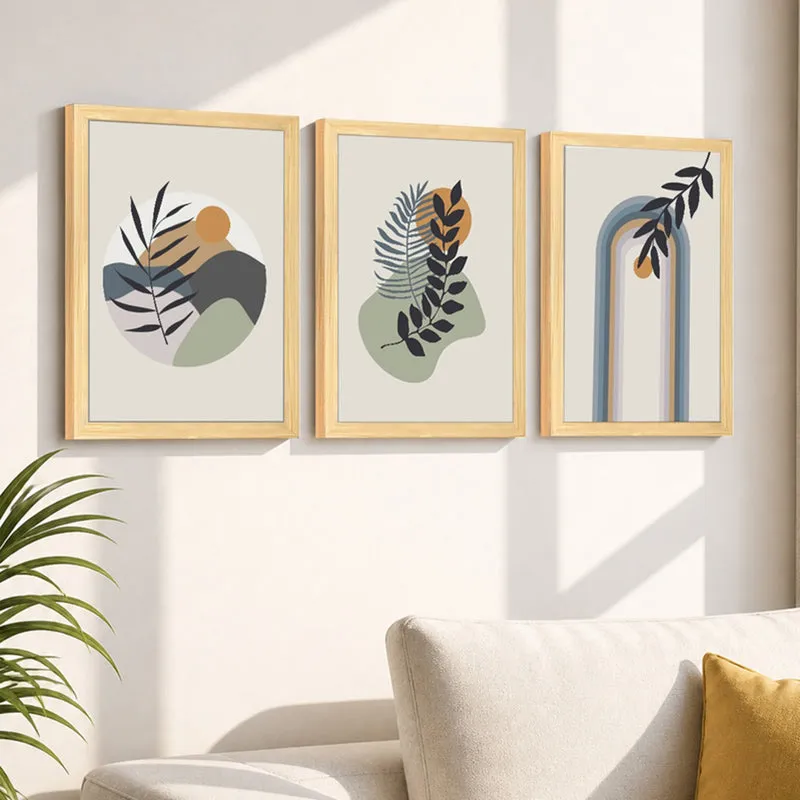 Serene Splatters Wall Art - Set Of Three media 1