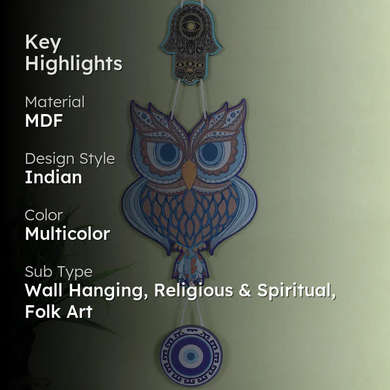 Deco Hoot MDF Wall Hanging - 2