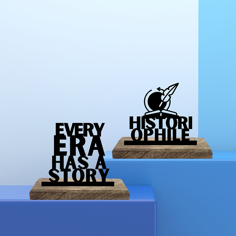 Historiophile Showpiece - Set Of Two