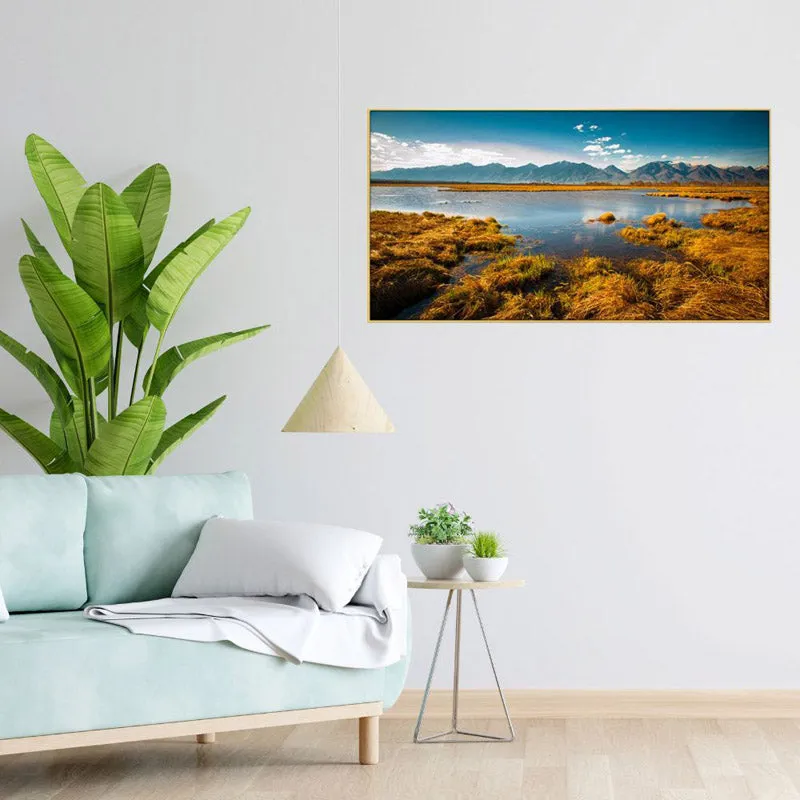 Somehere On Planet Earth Canvas Wall Painting media 3