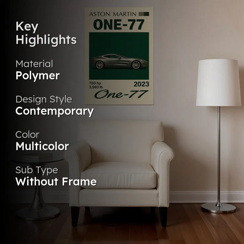 Aston Martin One-77 Wall Poster media 2