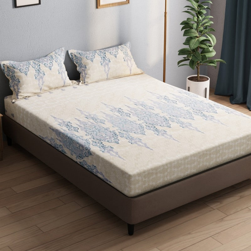 Beige,Blue