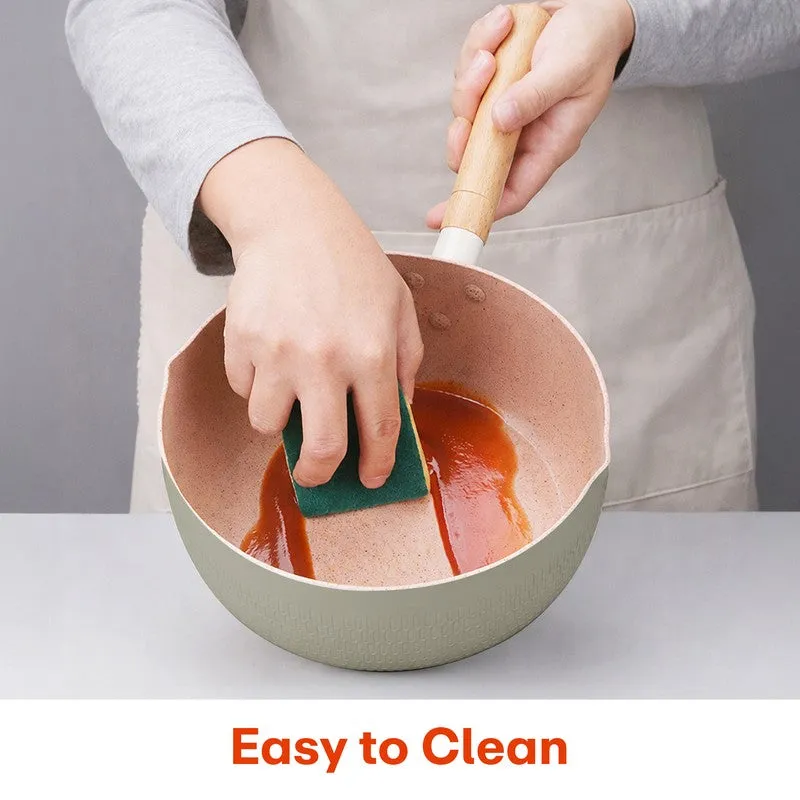 Rioware Pastel Forge Glossy Non-Stick Saucepan (3100 mL) media 12