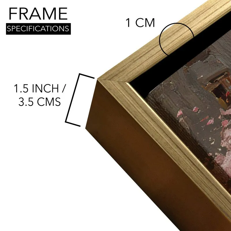 Blossom Bridge Canvas Wall Painting With Frame media 6