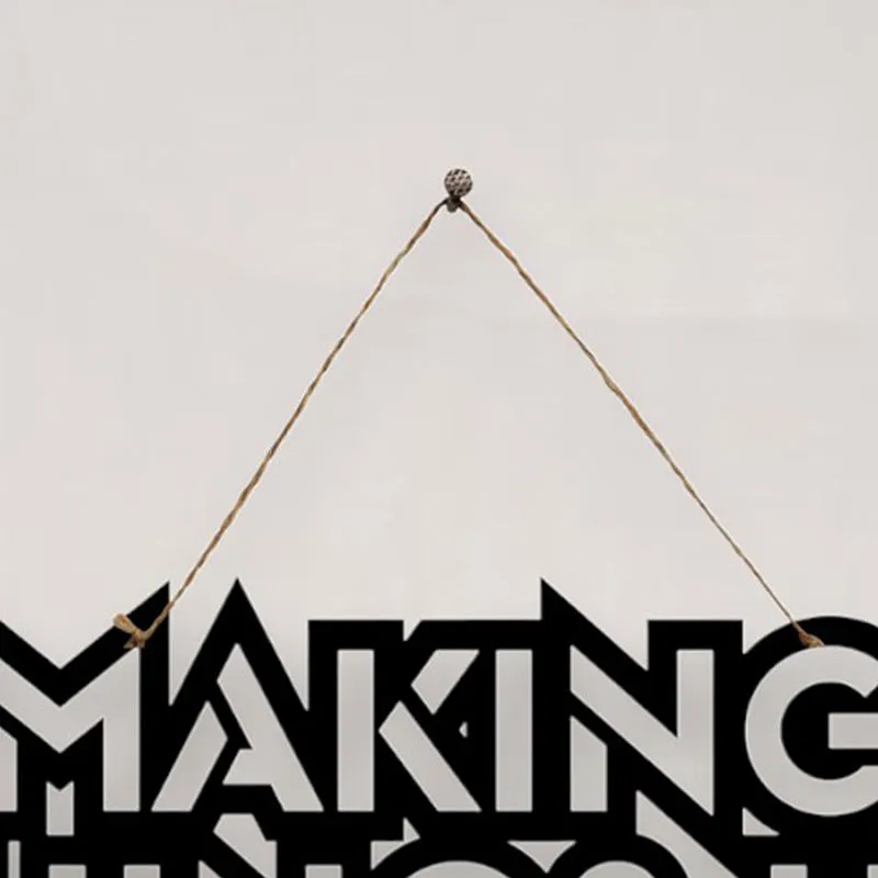 Making Things Up Mild Steel Wall Accent media 4