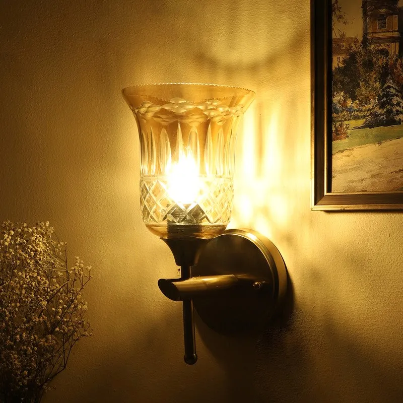 Chalice Elegant Glass Wall Lamp media 3