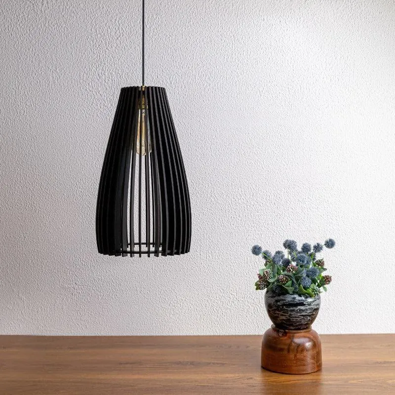 Lisatte Wooden Ceiling Lamp media 3
