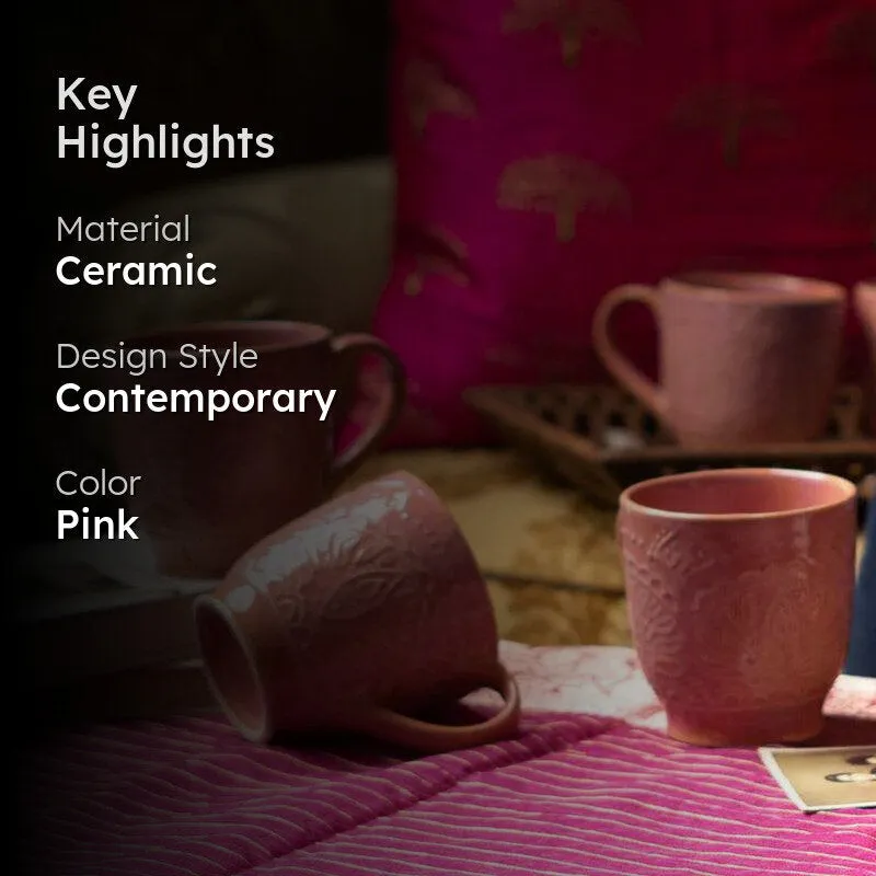 Capita Ceramic Tea Cup (240 mL Each) - Set of Two media 2