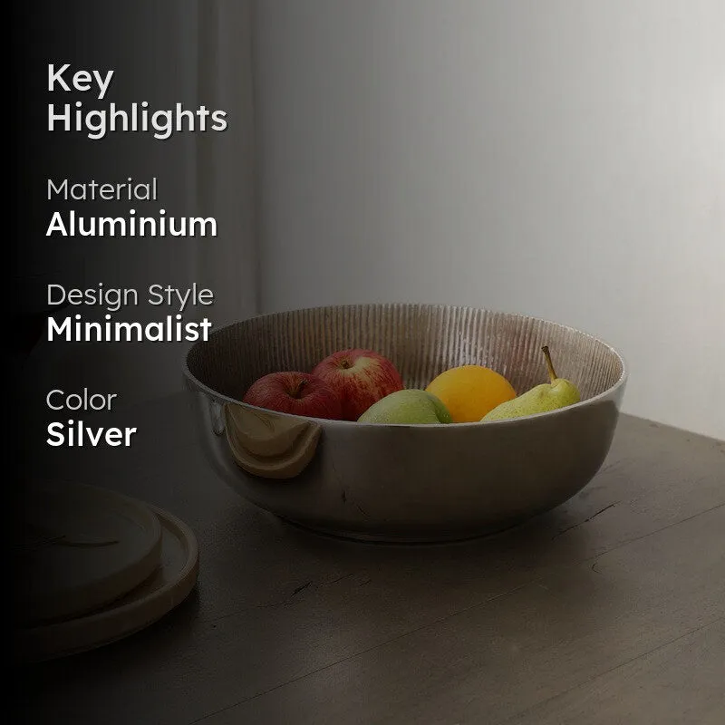 The Shining Silver Accent Circular Bowl media 2