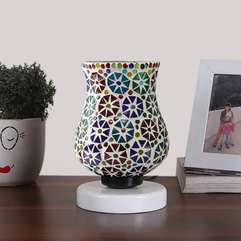 Illumea Mosaic Glass Table Lamp - Multicolor media 4