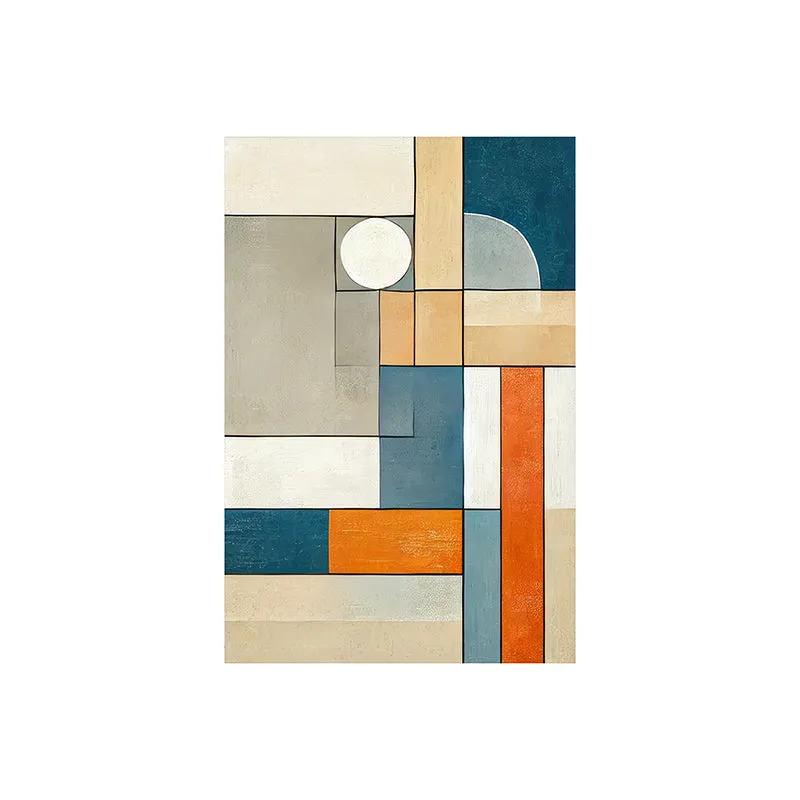 Fluid Geometry Wall Painting media 5
