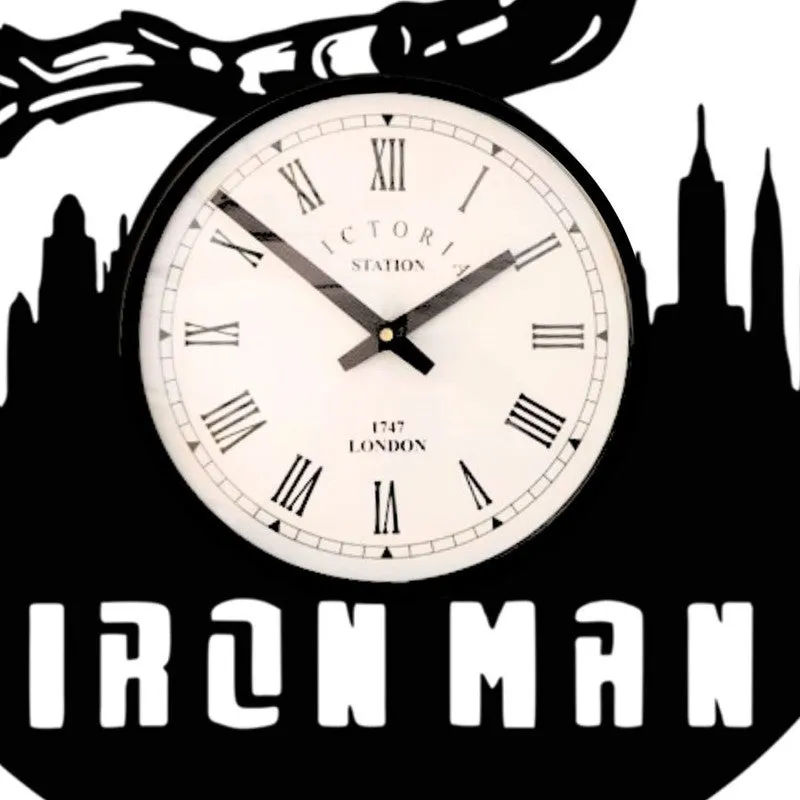 Skyguard Steel Analog Wall Clock - Black media 5