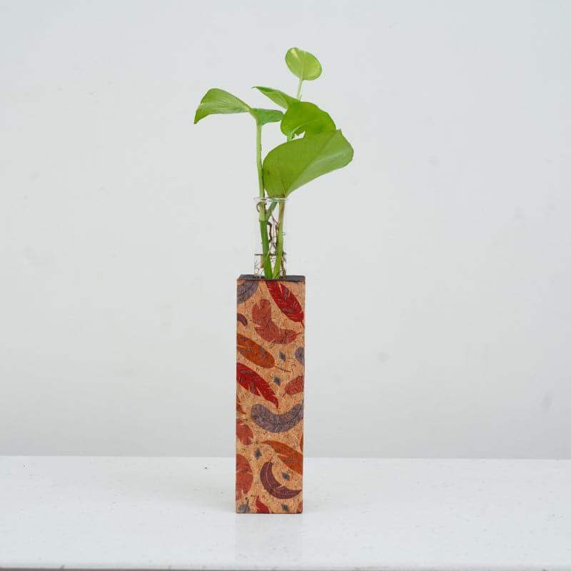 Feathery Cork Testube Planter