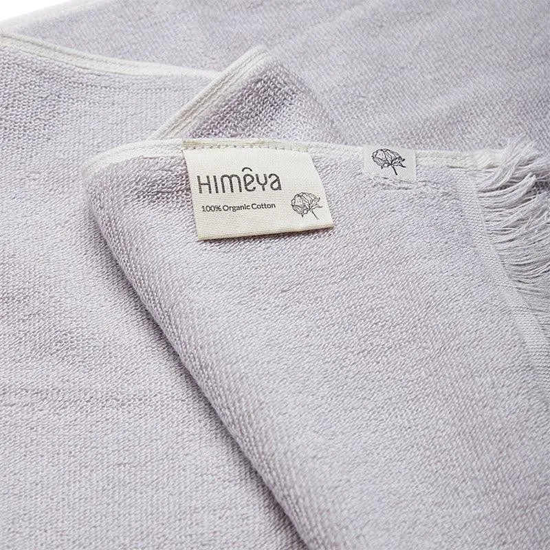 Melange Terry Cotton Hand Towel - Grey media 4