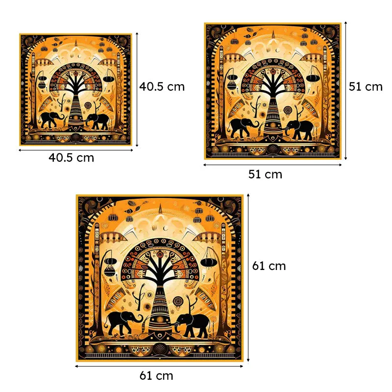 Tribe Of Hastina I Canvas Wall Art With Frame media 6