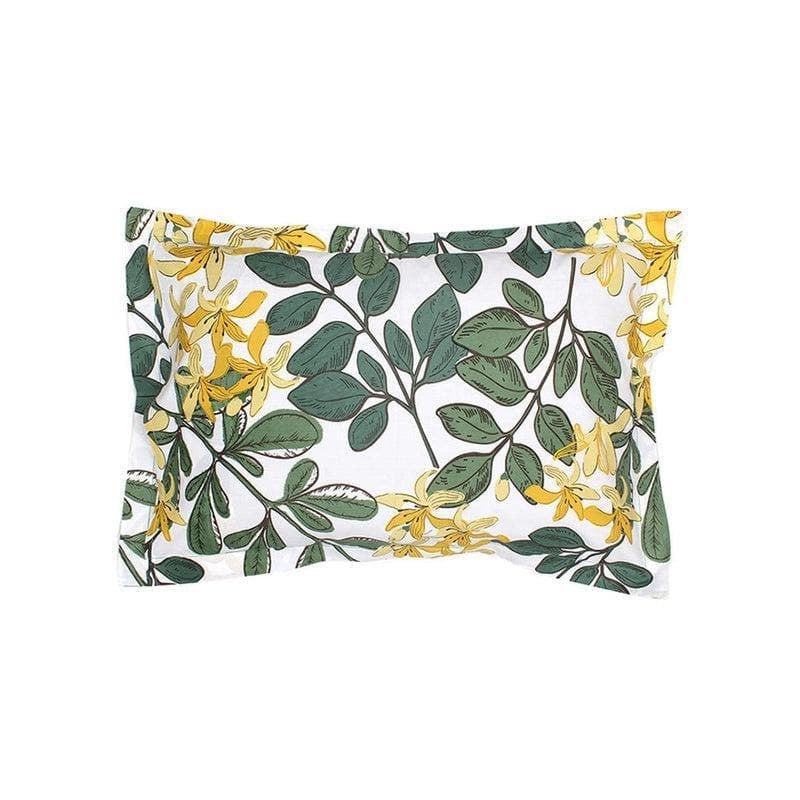 Moringa Cotton Bedsheet (Green) - 180 TC media 5