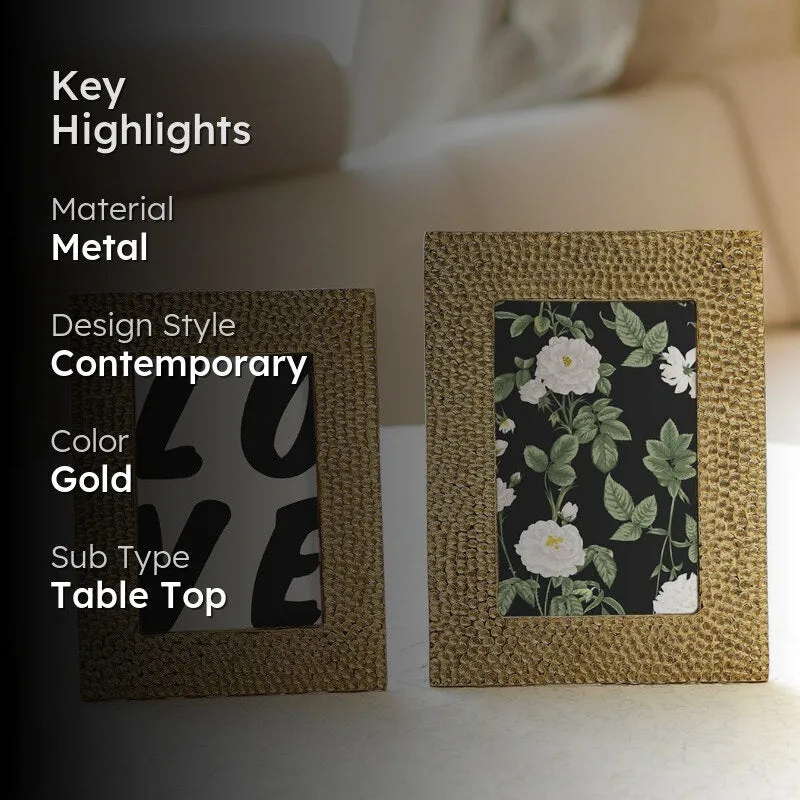 Lenso Metal Photo Frame - Set Of Two media 2
