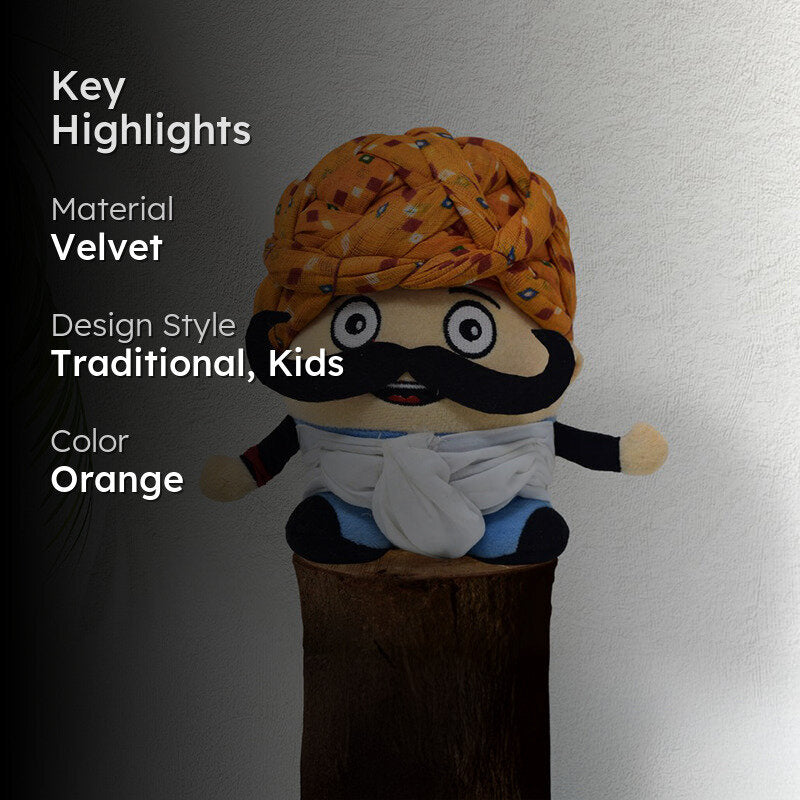Chacha Ji Velour Kids Soft Toy media 2