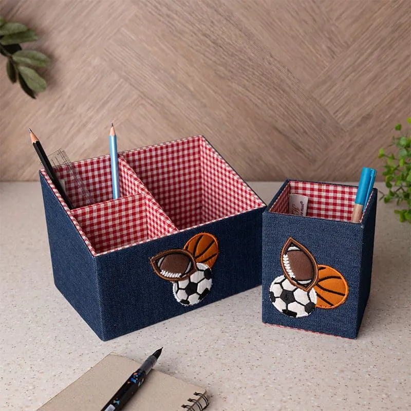 Game Glaze Stationery Holder (Playtime Collection) - Set Of Two media 1