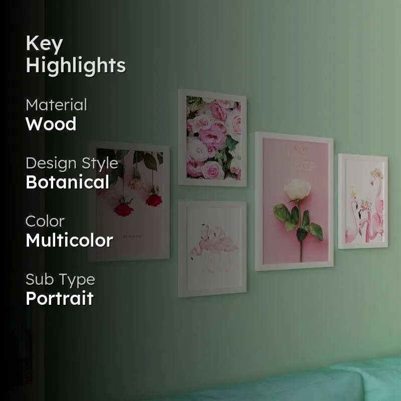 Whimsy Wonderland Wall Art - Set Of Five media 2