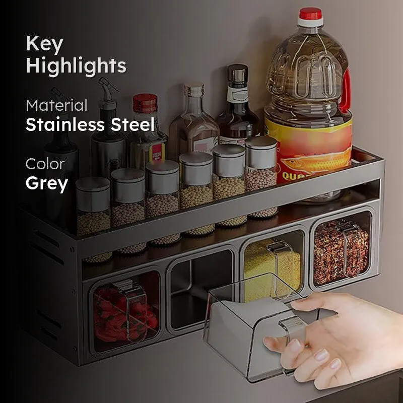 Tastix Condiment Shelf - Grey media 2