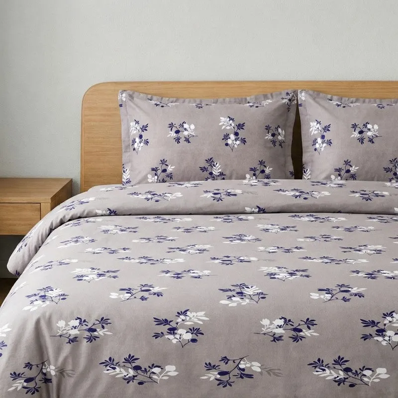 Blossom Bouquet Microfiber Bedsheet - 140 GSM media 4