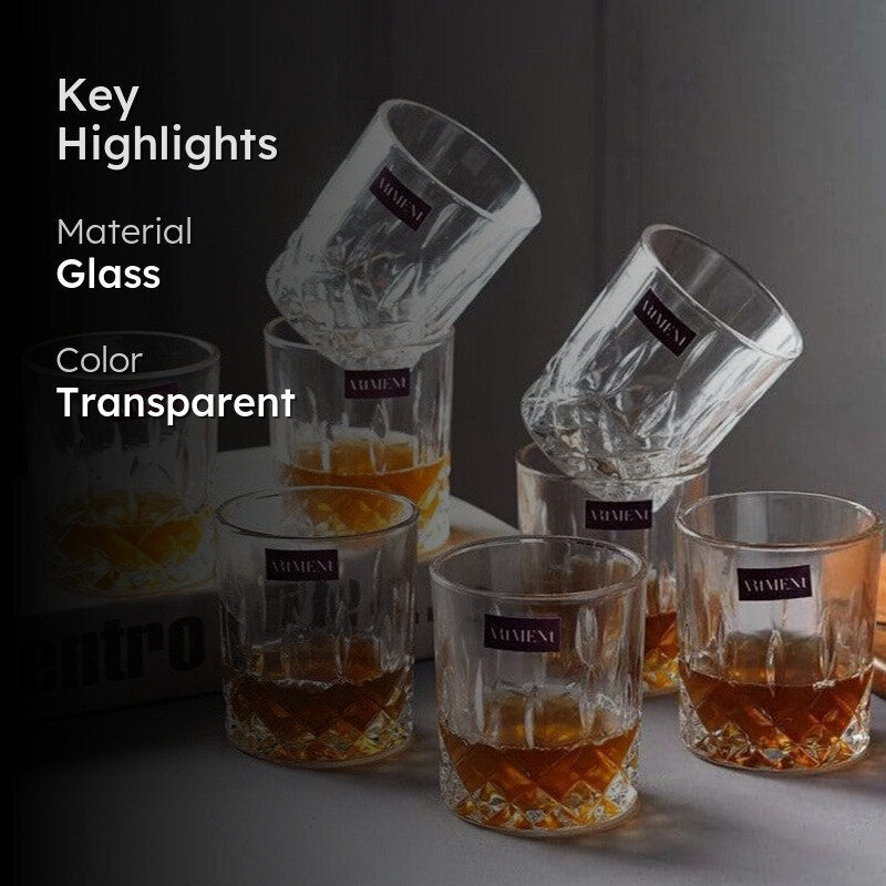 Luxuriate Old Fashioned Glasses (300 ml ) - Set Of Eight media 2