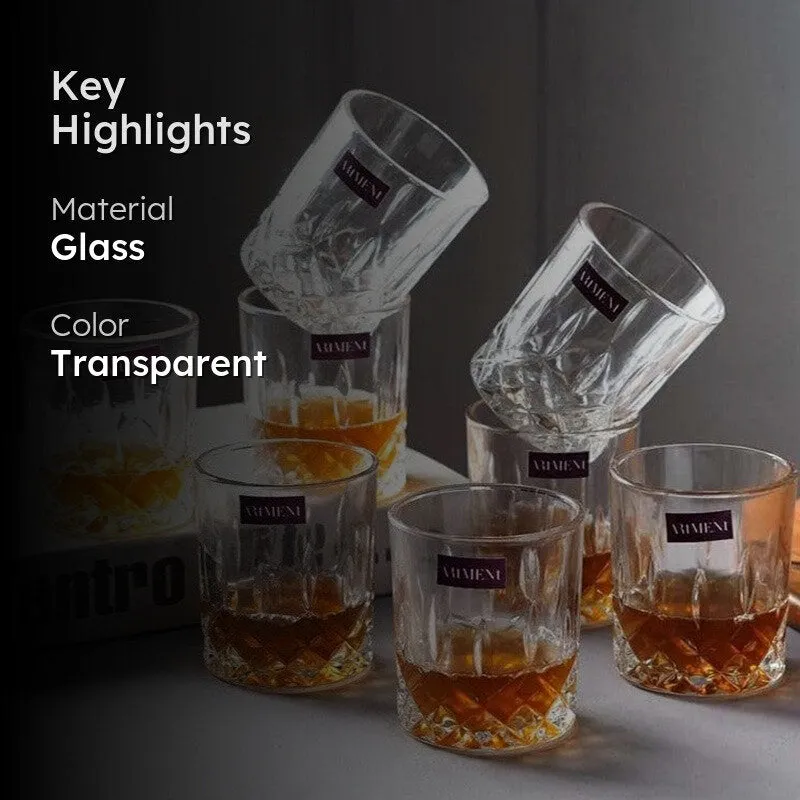 Luxuriate Old Fashioned Glasses (300 ml ) - Set Of Eight media 2