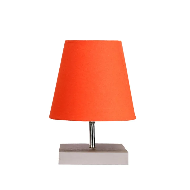 Alsa Fabric Table Lamp - Orange,EWhite media 4