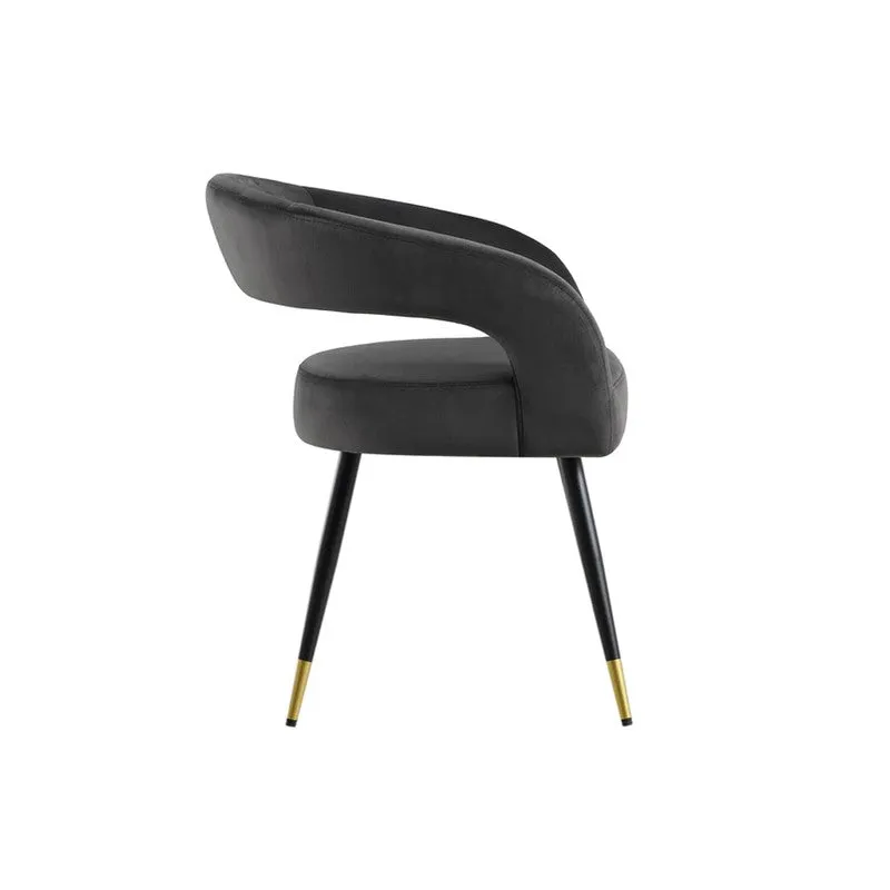 Estora Metal Accent Chair - Black media 5